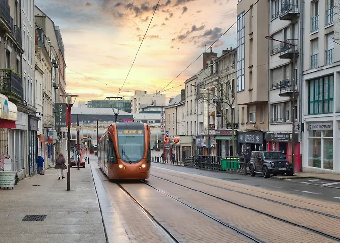 Appart Gare TGV vue panoramique sur la ville